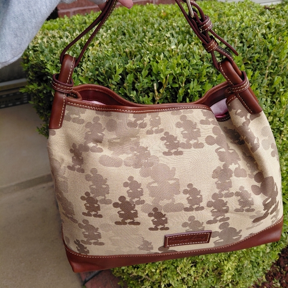 Dooney & Bourke Handbags - Dooney & Bourke Disney Parks Tonal Mickey Mouse Shoulder Bag - Champsac